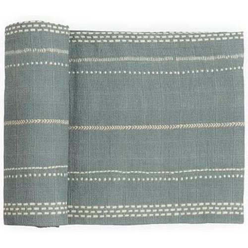 Little Unicorn Muslin Swaddle Blanket for Newborns & Infants | Soft & Breathable Fabric | Baby Blanket for Swaddling, Nursing, Shower Gifts (Stillwater Stitch)