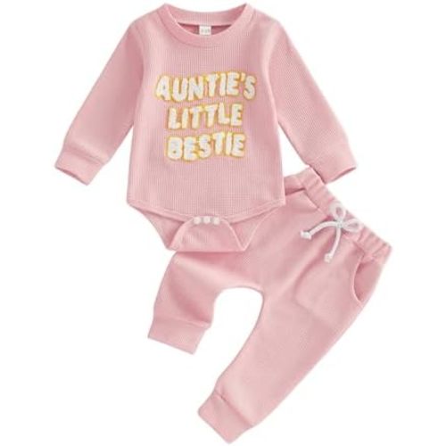 Daddys Mini Baby Boy Outfits Newborn Long Sleeve Romper Onesie Elastic Waist Pants 2pcs Set 0 3 6 12 Months