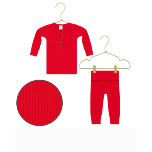 Sterling Ribbed Top + Bottoms