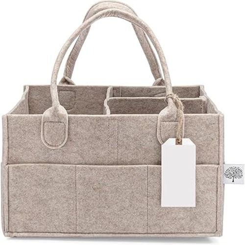 ✪®Baby Diaper Caddy Organizer,Baby Organizers and Storage for Changing Table, Newborn Essentials,Diaper Storage Organizer, Nursery Car Caddy Organizer,babies Shower Gift Basket for Boy&Girl★★★★★