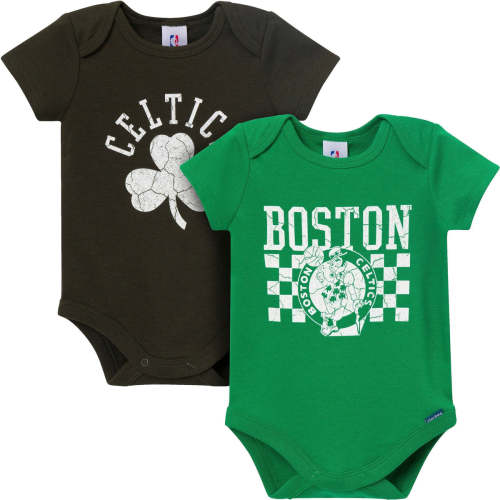 2-Pack Baby Neutral Boston Celtics Bodysuits – Gerber Childrenswear