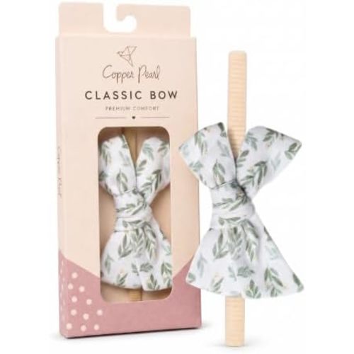 Copper Pearl Classic Baby Bow Headbands - Limited Collection