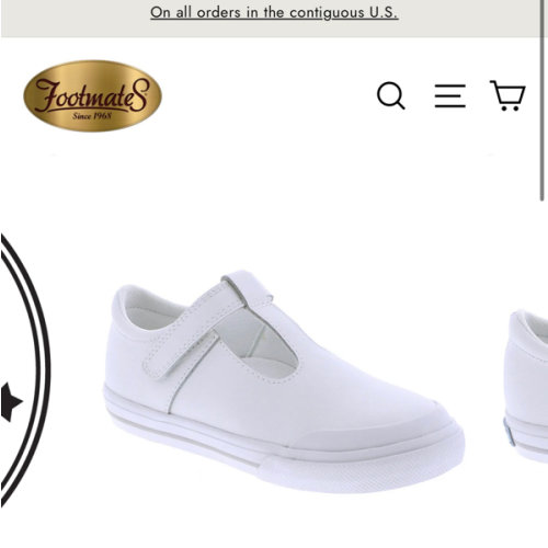 DREW - V102-106 - White Leather, gray trim – Footmates.com