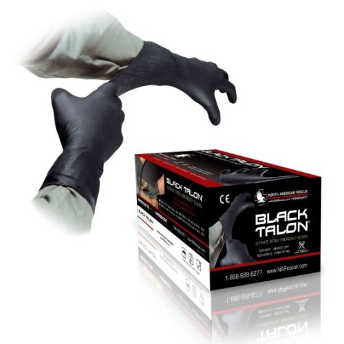 Black Talon Gloves - Trauma Gloves | North American Rescue