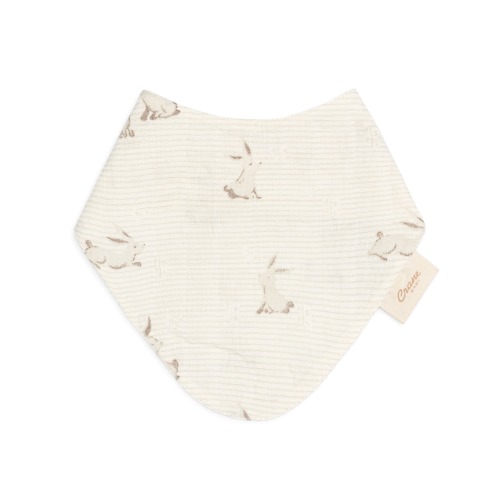Crane Baby Organic 3-pc. Bunny Bib Set