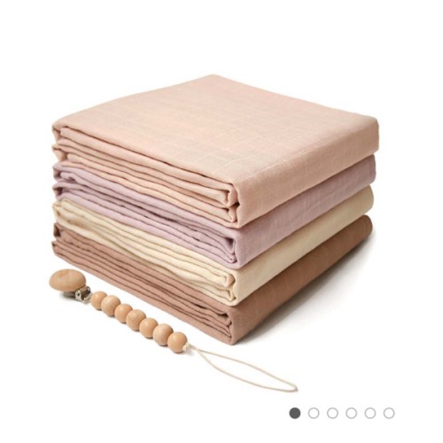 Muslin Swaddle Blanket (Neutral Natural)