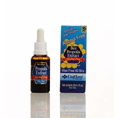 Uniflora Brazilian Green Bee Propolis Extract  Alcohol-Free, 60 Brix  High Artepillin C  Immune Support 30ml
