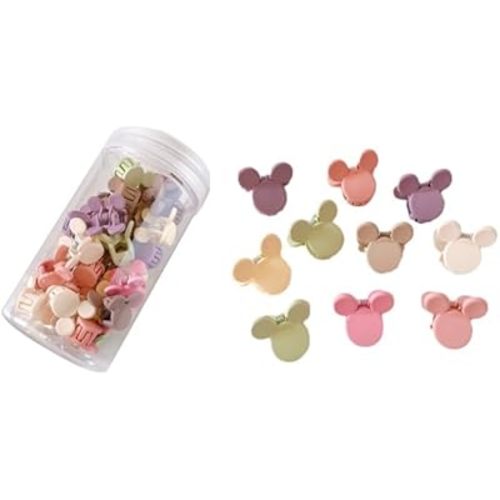 50 PCS Mini Claw Clips Small Hair Clips,Barrettes Hair Accessories Colorful Cute Hair Accessories for Women