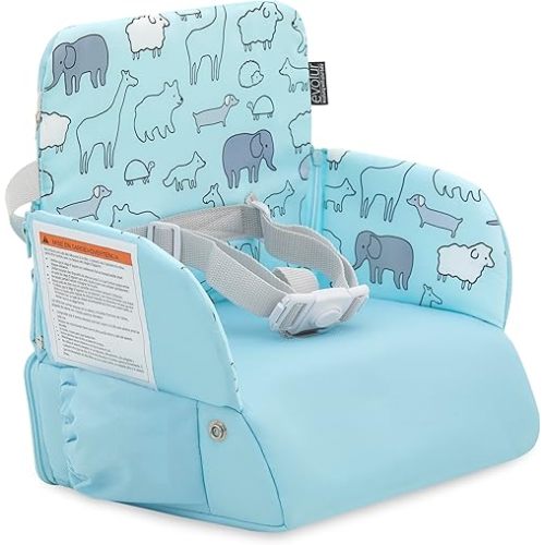 Evolur Snug Packsack 2-in-1 Portable Booster Seat and Travel Bag