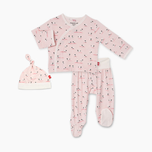 Magnetic Me Modal Magnetic Footie - Love You Brunches, 0-3 M