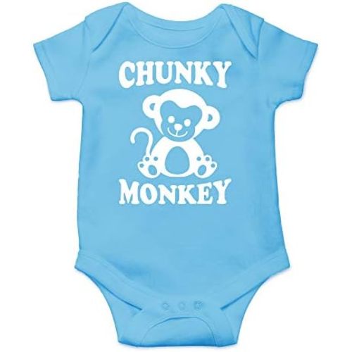 CBTwear Chunky Monkey - Baby Clothes - Funny Newborn Bodysuit Outfits for Boys and Girls