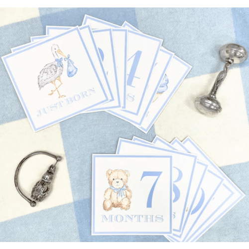 Sir Proper's Month Markers - Buckhead Blue