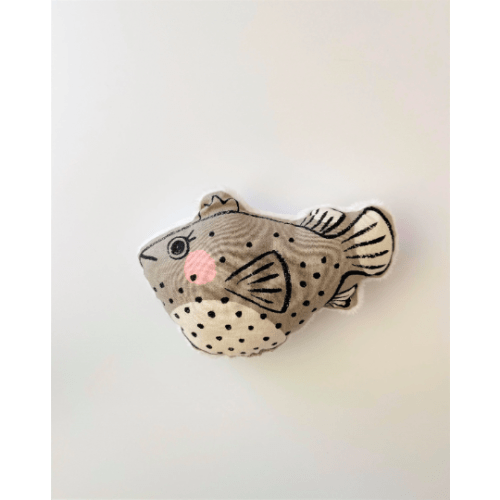Puffer Fish Rattle Toy