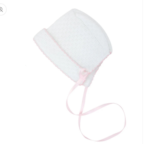 Size: variant=44088842944759 - Paty Knit Bonnet with Rosette – PatyInc