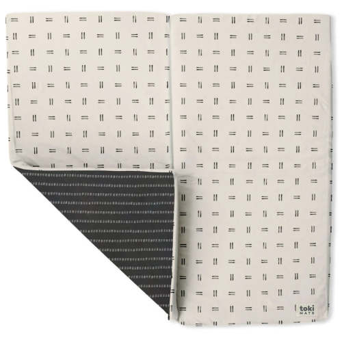 Toki Kids Standard Padded Play Mat 40" x 40", Mudcloth