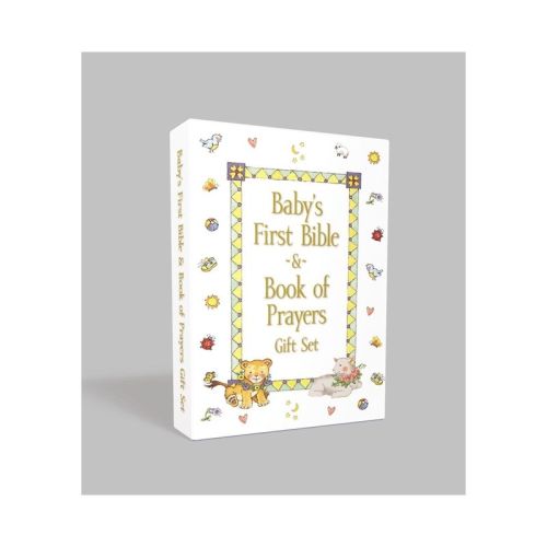 Baby's First Bible and Book of Prayers Gift Set - by Melody Clarkson (Board Book)