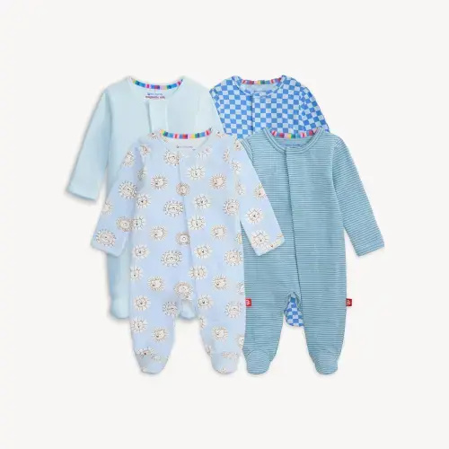 Magnetic 4-Pack Footie – Magnetic Me 0-3 Month