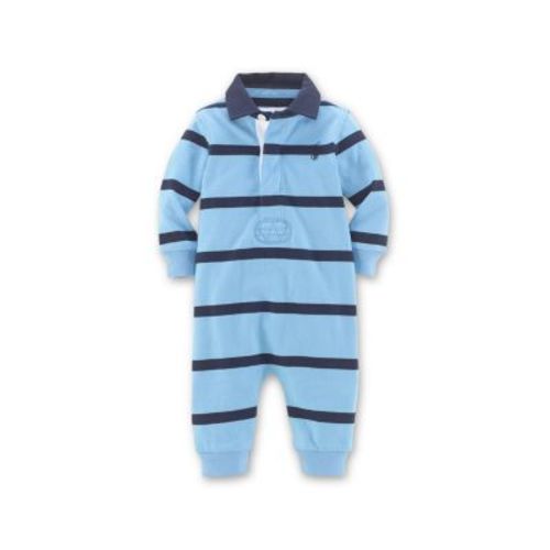 Boys' Rugby Stripe Coverall - Baby