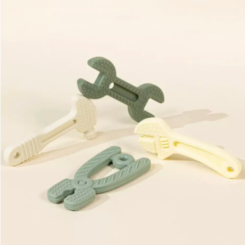 4 Piece Set Silicone Play Tools