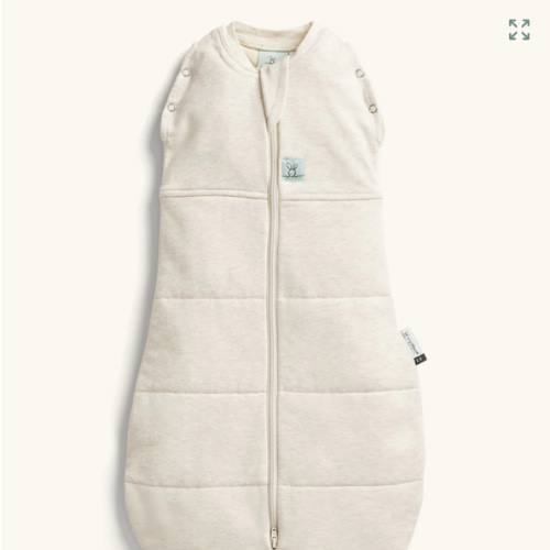 Cocoon Swaddle Bag 2.5 TOG Oatmeal Marle (Warm Pouch) – ergoPouch AU