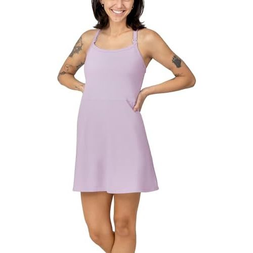 Kindred Bravely Stevie Active Racerback Nursing Dress | Maternity & Breastfeeding Tennis Dress