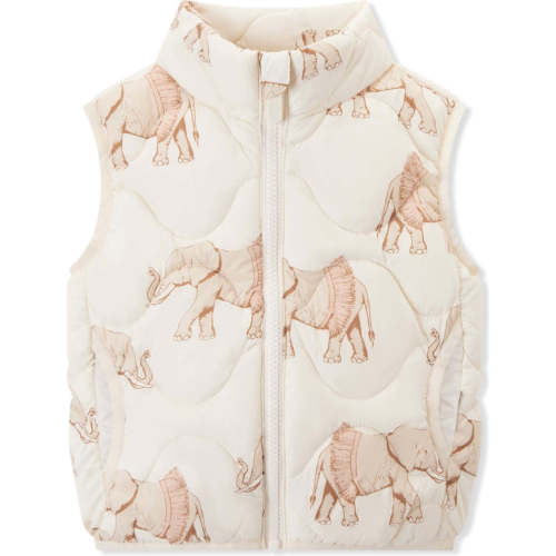 Tutu Elephant Lightweight Down Vest - Milkbarn Kids Outerwear | Maisonette
