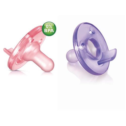 Philips AVENT Soothie Pacifier, 0-3 months, (Colors May Vary), 2 pack, SCF190/05 - Philips AVENT Soothie Pacifier, 0-3 months, (Colors May Vary), 2 pack, SCF190/05
