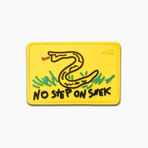 Tactical Baby Gear PVC Morale Patch - No Step On Snek