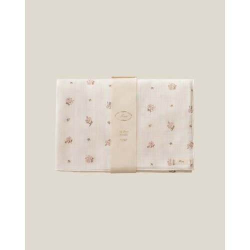 Swaddle-Poppy floral