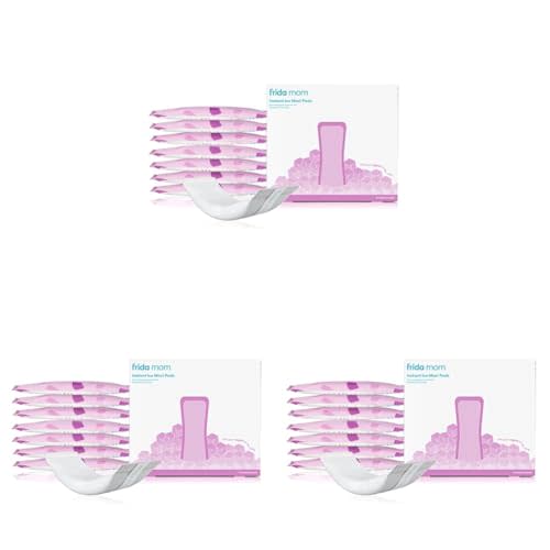 Frida Mom 2-in-1 Postpartum Pads, Absorbent Perineal Ice Maxi Pads, Instant Cold Therapy Packs and Maternity Pad in One (Pack of 3)