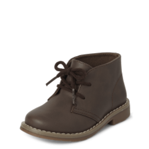 Toddler Boys Lace Up Boots - BROWN | The Children's Place