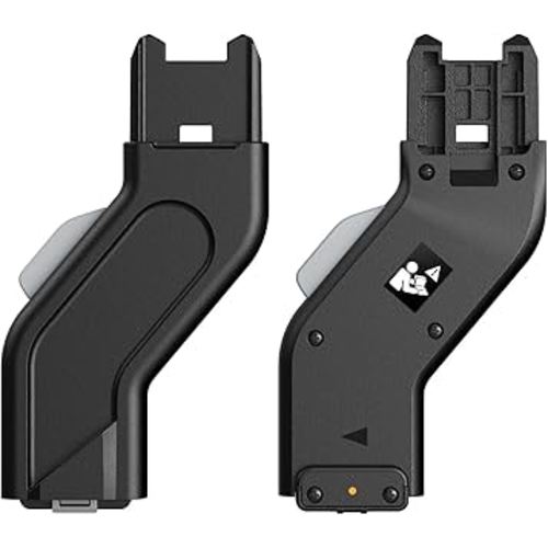 Upper Adapter Accessories Compatible with UPPAbaby Vista, Vista V2, Vista V3 Strollers/Bassinet, Toddler Sea, Infant Car Seats(Aria, Mesa V2, Mesa Max) with Reflective Strips, 1 Set + Bonus Hook