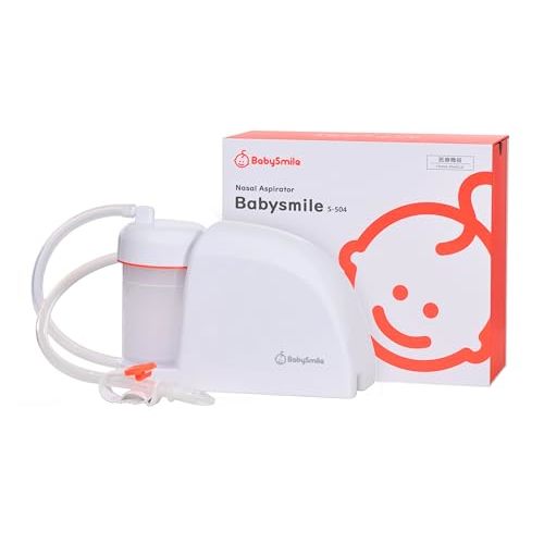 BabySmile Electric, Nasal Aspirator for Baby, S-504, Suction, Hospital Grade