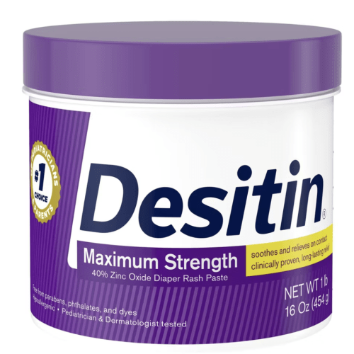 Desitin Maximum Strength Baby Diaper Rash Cream with Zinc Oxide - 16oz