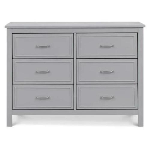 Million Dollar Baby - DaVinci Baby Charlie 6-Drawer Double Dresser