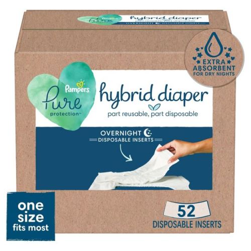 Pampers Pure Hybrid Disposable Inserts - (Select Count)