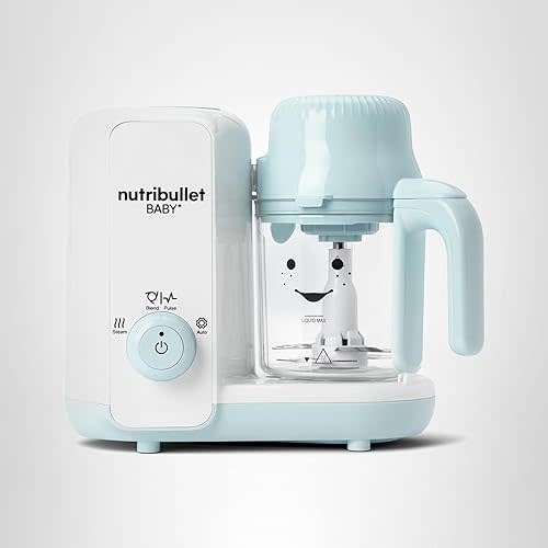 nutribullet Baby Steam + Blend, White/Blue