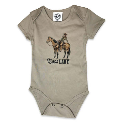 Boss Lady Onesie – Cowkid Clothing Company