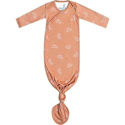 Newborn Knotted Gown "Cooper" by Copper Pearl
