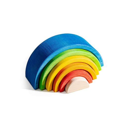Small Wooden Rainbow Stacker | Maison Rue