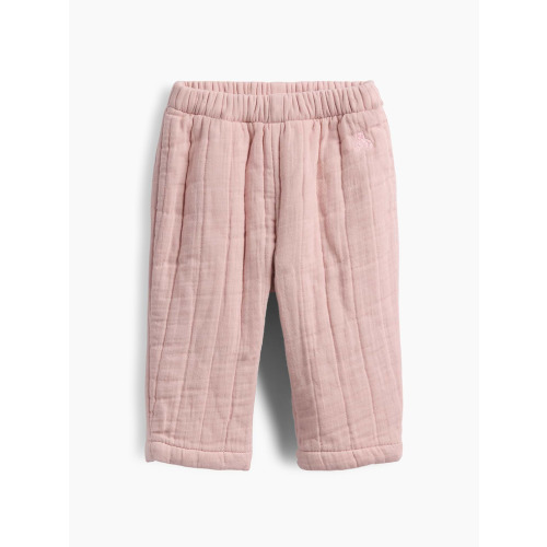 Baby Quilted Gauze Pull-On Pants
