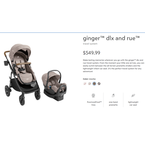ginger™ dlx and rue™