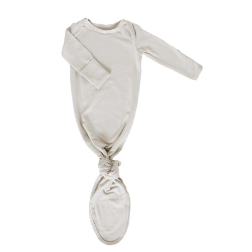 Oat Organic Cotton Knotted Gown – Willow and Grace ~ a lifestyle boutique