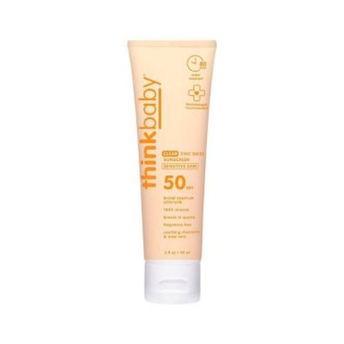 thinkbaby Clear Zinc Sunscreen for Sensitive Skin - SPF 50 - 3 fl oz