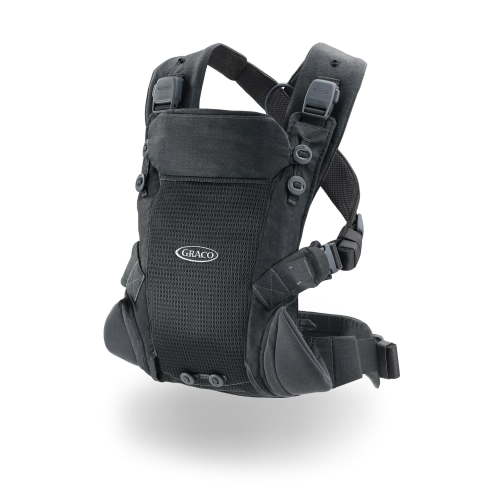Graco Cradle Me Lite 3-in-1 Convertible Baby Carrier, Charcoal Gray, Infant 8-30lb