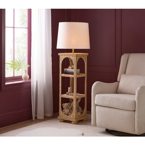 Woven Display Floor Lamp (59")