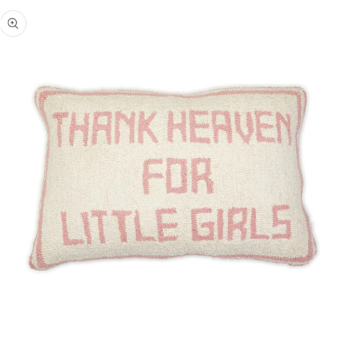 Two's Company Thank Heaven Punch Embroidery Decorative Throw Pillow – Smyth Jewelers