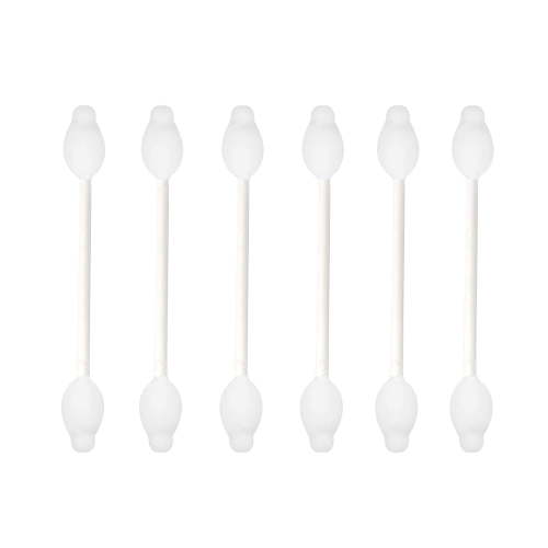 CEWEYUNI Safety Cotton Swabs, Large Tips, Paper Sticks for Baby Ear Cleaning, 3 Packs of 108ct, Total 324