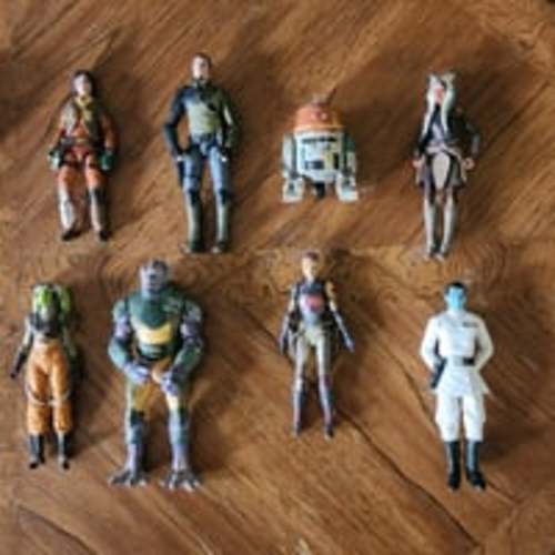 Star Wars Black Series - Rebels Bundle (Complete)