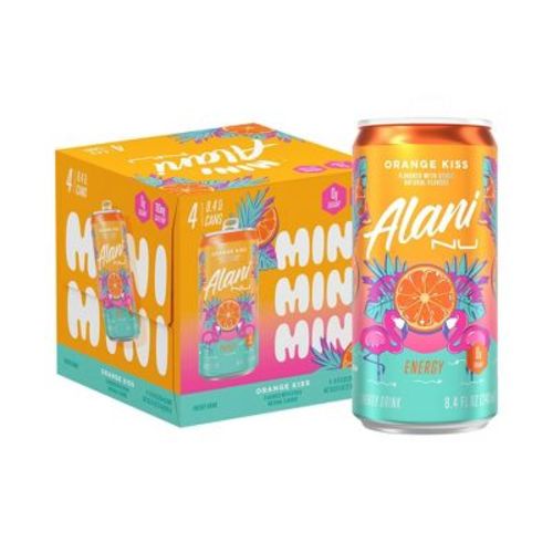 Alani Nu Orange Kiss Energy Drink - 4pk/8.4 fl oz Cans